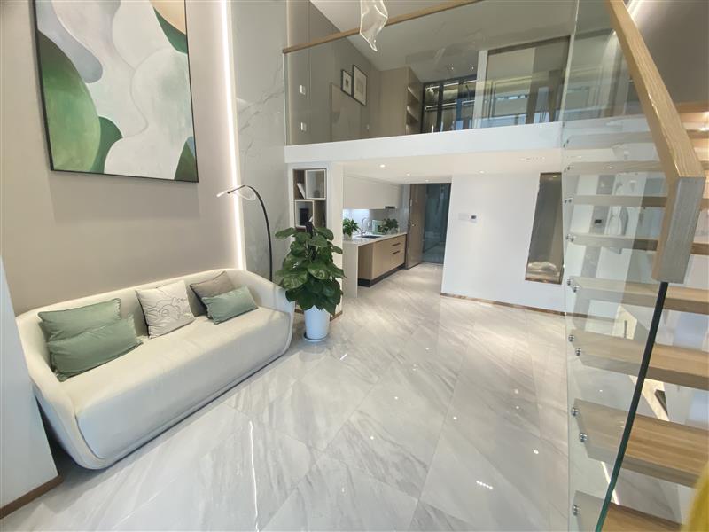 海昌路地铁口，江景现房LOFT，正对锦江，自带商超，带小区环境！
