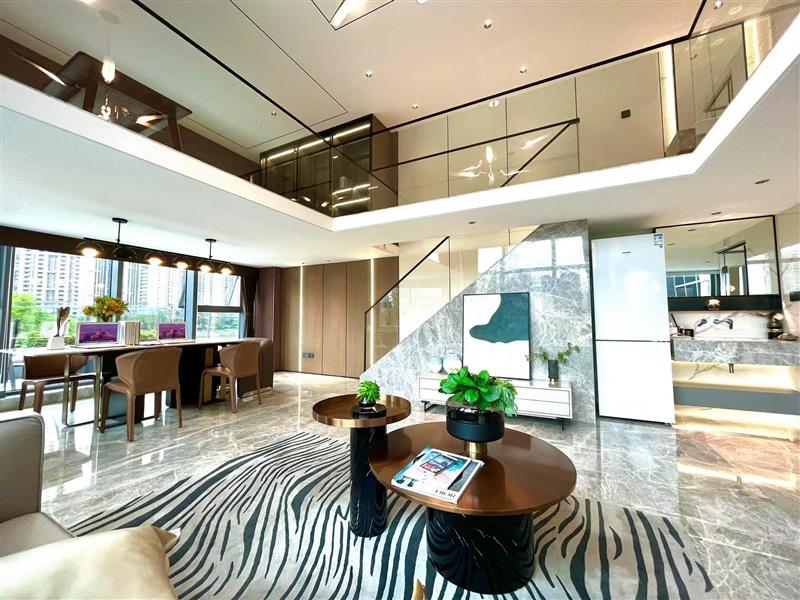 天府新区总价46万买套二LOFT跃层复式公寓，封闭小区环境！