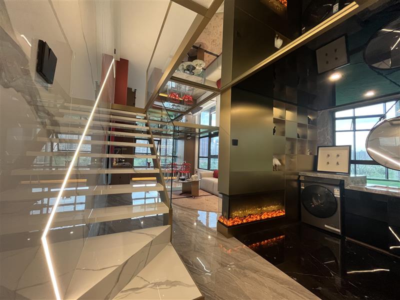 高新区CBD商务中心，5米蝶变loft复式公寓，地铁双线