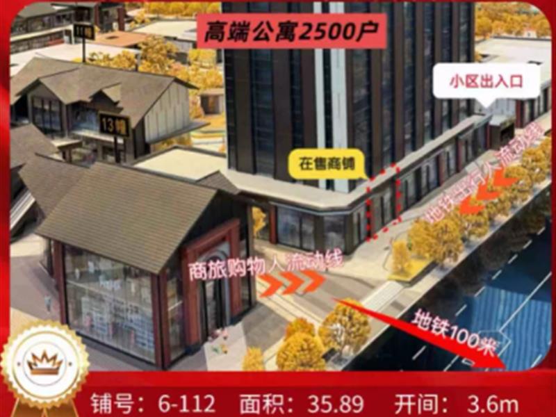 临街大十字路口转角小金铺